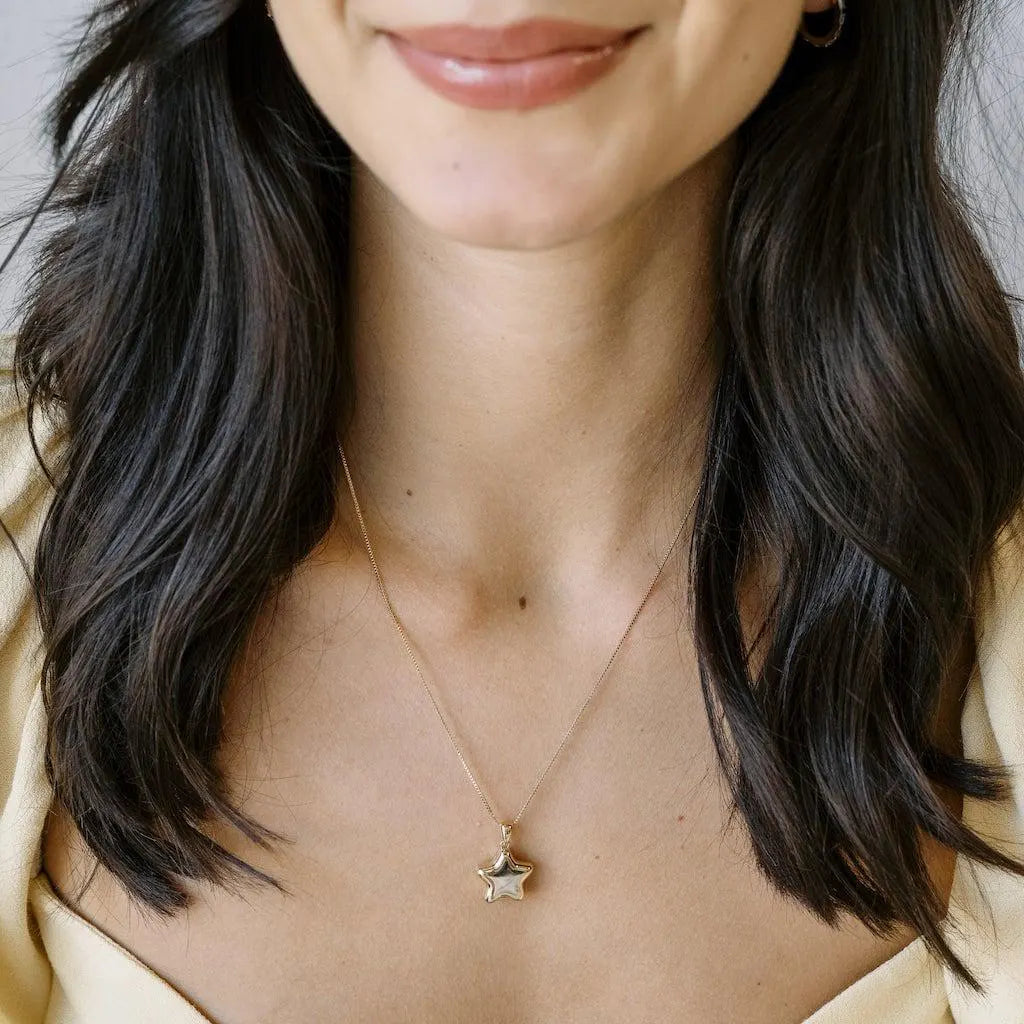 Celestial Keepsake Star Locket – Polly Pocket Inspired Charm Necklace